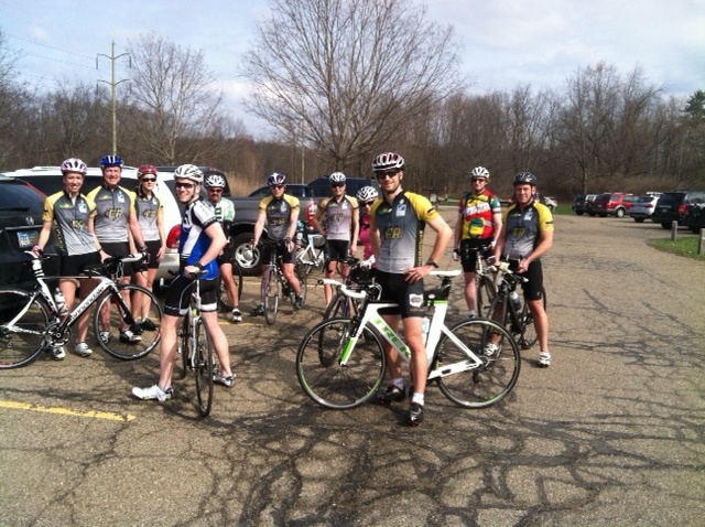 Group ride out of Cuyahoga Valley